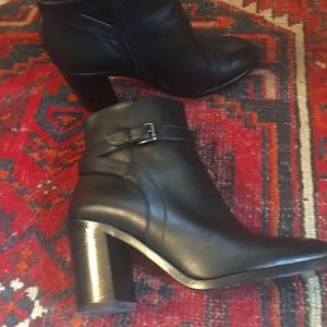 Barneys NY Jodphur Boot, black leather size 40.5